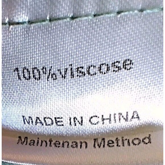 Zesica Women's Blue/Green Ruffled Boho Maxi Dress with Smocked Detail, Size S‎ - Picture 5 of 7